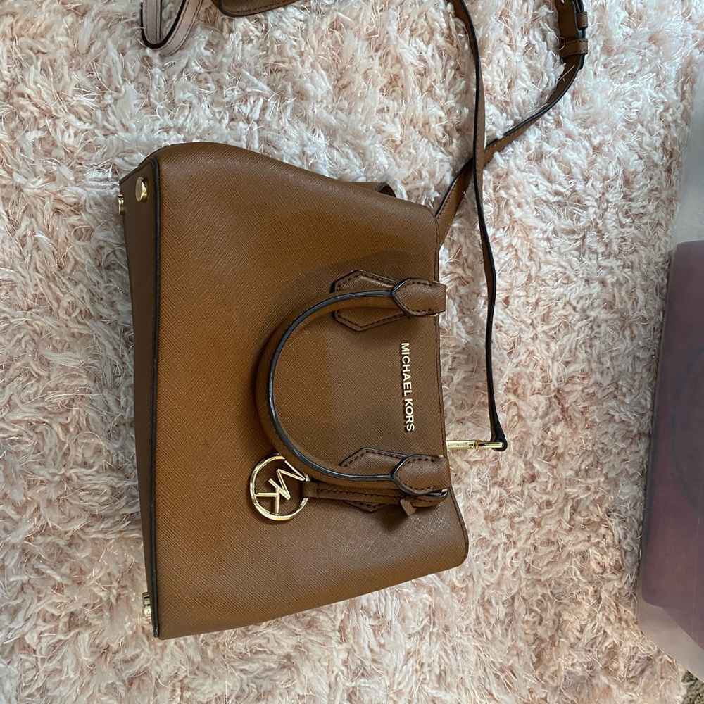 Brown MK crossbody